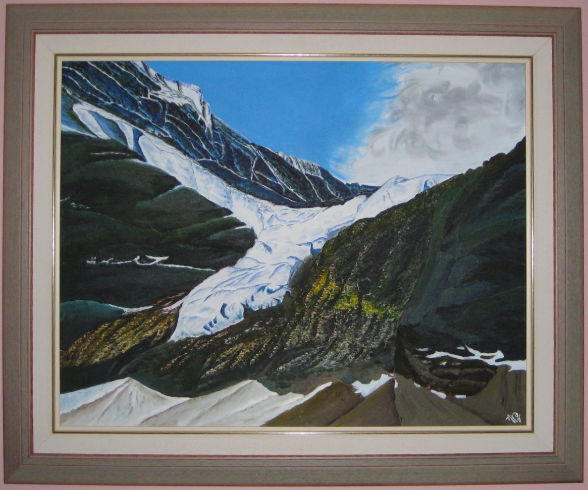 Angel Glacier of Mount Edith Cavell